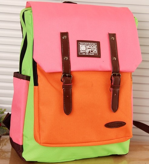 fashion colorful school bag