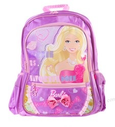 Pretty Barbie school bag