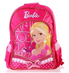 Barbie kids school bag